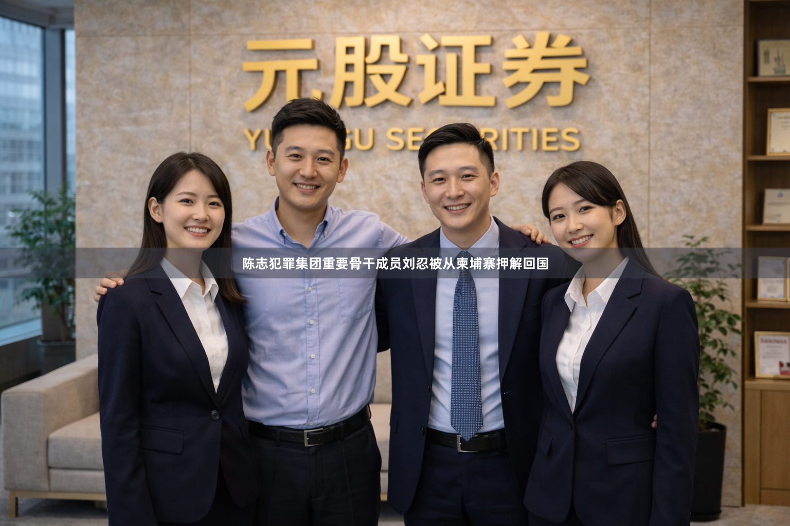 陈志犯罪集团重要骨干成员刘忍被从柬埔寨押解回国